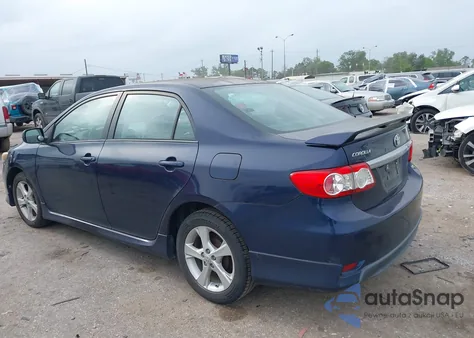 2013 Toyota Corolla S from USA, damaged, VIN 2T1BU4EE7DC983876